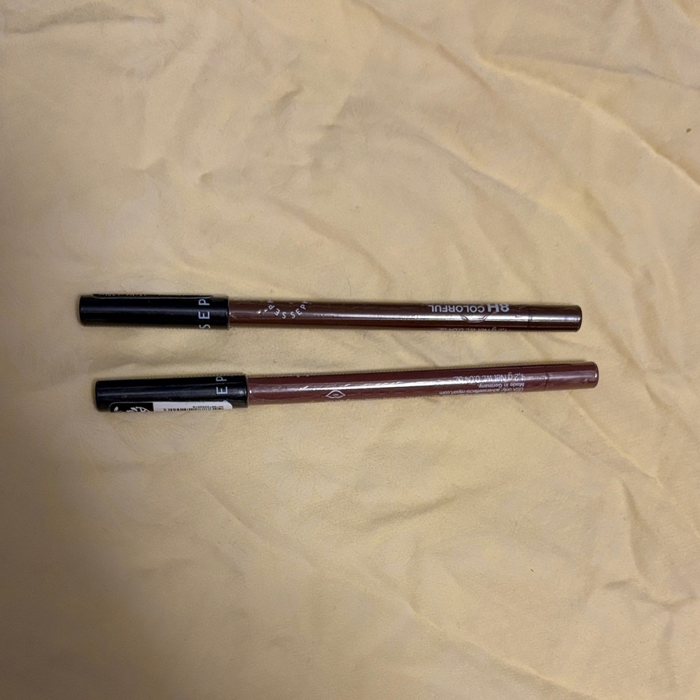SEPHORA COLLECTION Colorful 8HR Longwear Transferproof Lip Liners set of 2 NWT